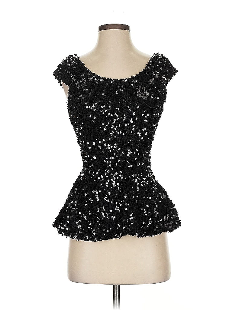 Arden B. Black Sleeveless Top Size S - photo 1