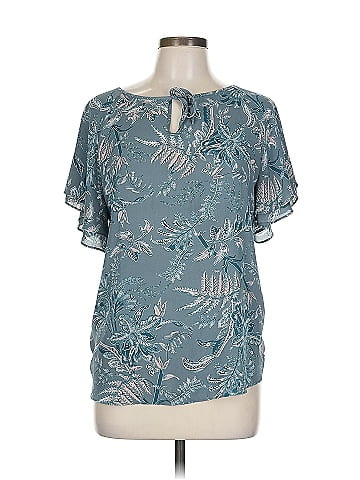 Ann Taylor LOFT Outlet Short Sleeve Blouse (view 1)
