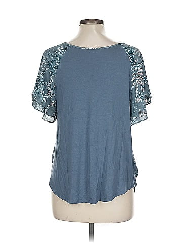 Ann Taylor LOFT Outlet Short Sleeve Blouse (view 2)