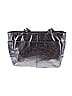 Coach Factory 100% Leather Metallic Silver Leather Tote One size - photo 3