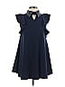 Gracia Solid Blue Cocktail Dress Size S - photo 1
