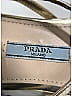 Prada 100% Patent Leather Ivory Gold Patent Flat Sandals Size EU 35 1/2 - photo 8