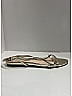 Prada 100% Patent Leather Ivory Gold Patent Flat Sandals Size EU 35 1/2 - photo 9