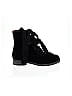 Chloé Black Velvet Harper Combat Boots Size EU 39 - photo 1