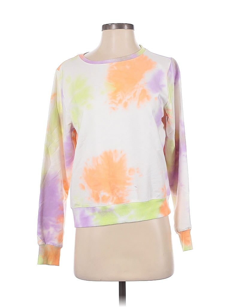 Wildfox Tie-dye White Sweatshirt Size S - photo 1