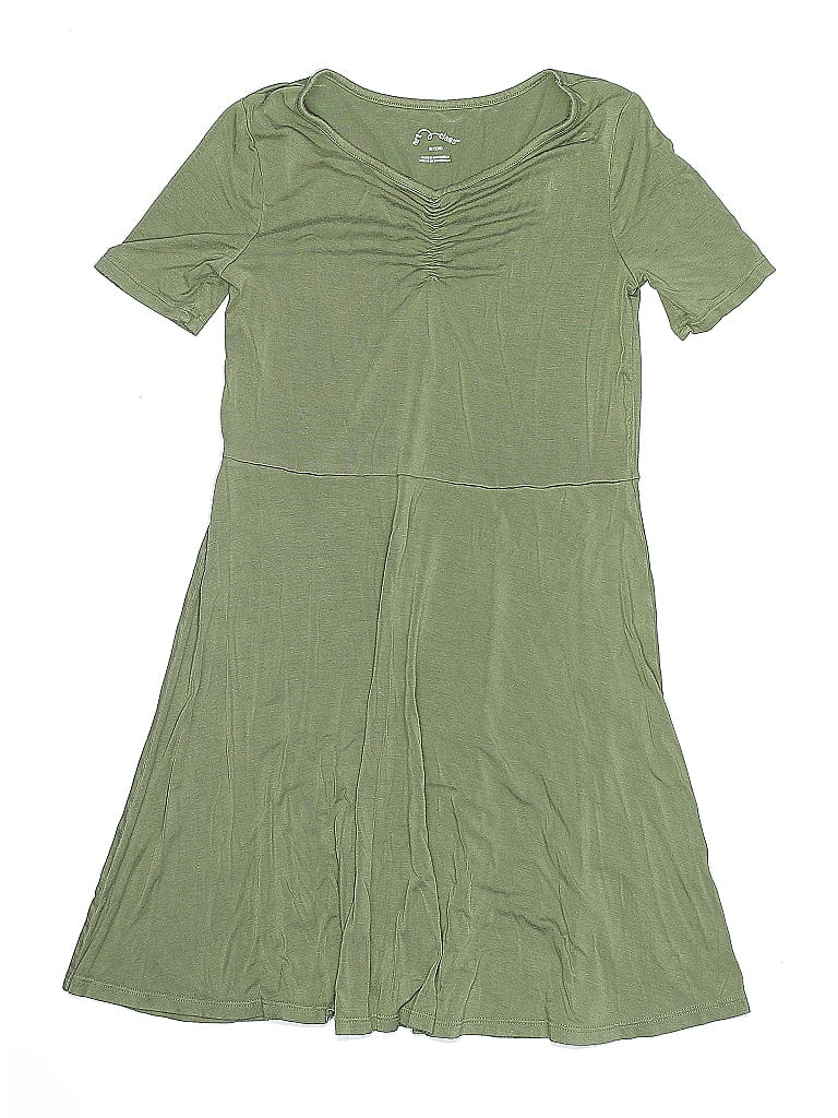 Art Class Solid Green Dress Size M - photo 1