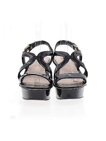 Prada Patent Leather Criss-Cross Platform 75mmSandals (view 2)