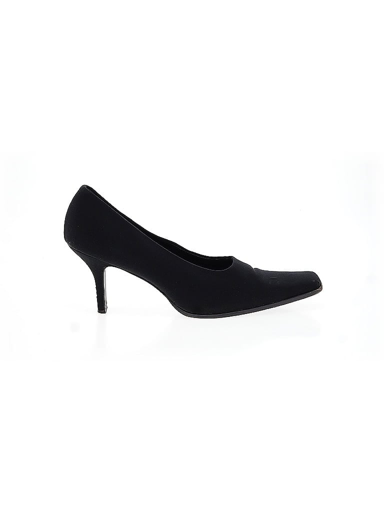 Prada Black Vintage Fabric Square-Toe Pumps 80mm Size EU 40 1/2 - photo 1