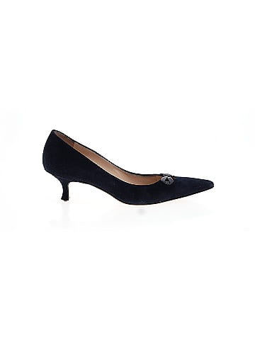 Manolo Blahnik Vintage Suede Bow-Detail Pumps 55mm (view 1)