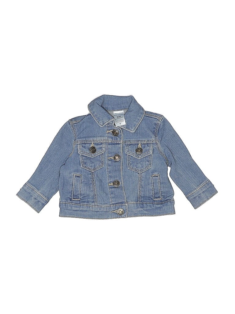 Click to view more detailed imagery on our partner's website Pre-owned Carter's Babies' Denim Jacket In Blue