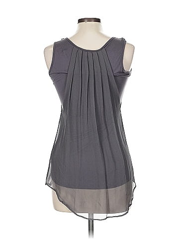 milla Sleeveless Silk Top (view 2)