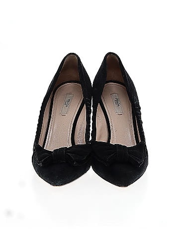Prada Suede Bow Heels (view 2)