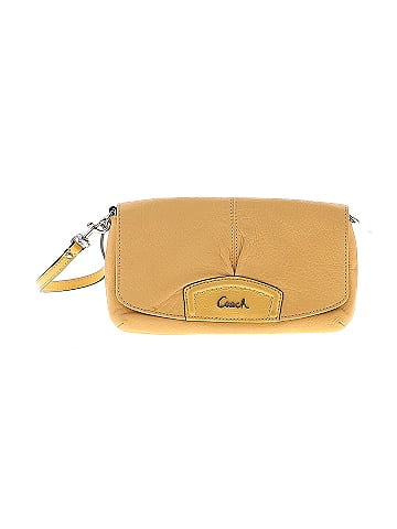 Coach Factory Leather Wristlet (view 1)