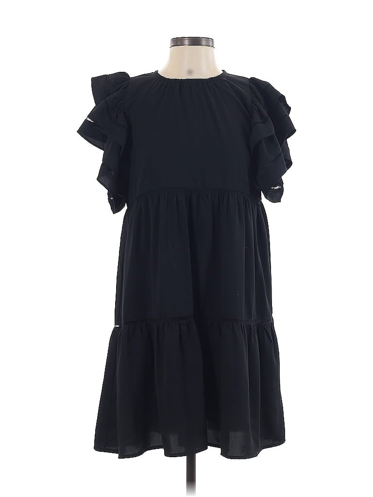 Pre-owned Strut & Bolt Casual Dress In Black