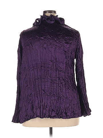 Ashley Stewart Long Sleeve Blouse (view 2)