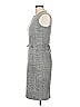 Worth New York Tweed Gray Casual Dress Size 6 - photo 5