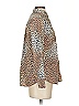 Chico's Animal Print Brown Long Sleeve Blouse Size Sm (0) - photo 4