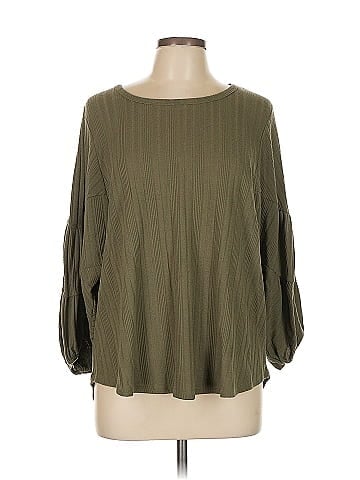 Peach Love 3/4 Sleeve Top (view 1)