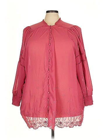 Torrid 3/4 Sleeve Blouse (view 1)