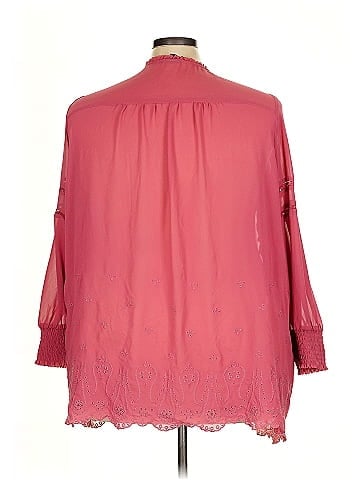 Torrid 3/4 Sleeve Blouse (view 2)