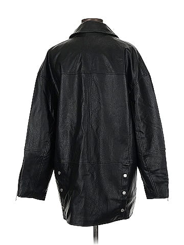 By Anthropologie Faux Leather Jacket (view 2)