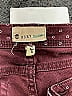 Roxy Polka Dots Burgundy Jeans Size 30 waist - photo 3