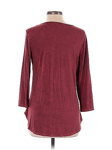 Christopher & Banks 3/4 Sleeve T-Shirt (view 2)