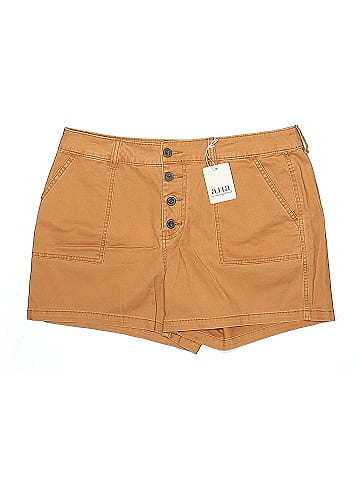 a.n.a. A New Approach Khaki Shorts (view 1)