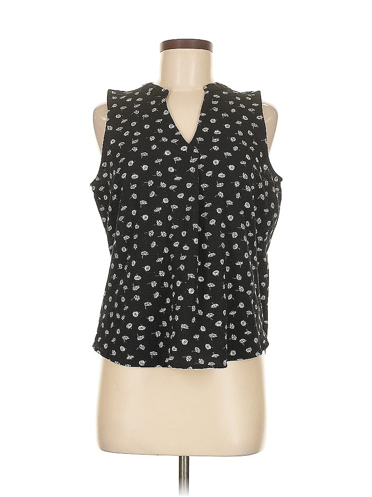 Click to view more detailed imagery on our partner's website Pre-owned Papermoon Sleeveless Blouse In Black