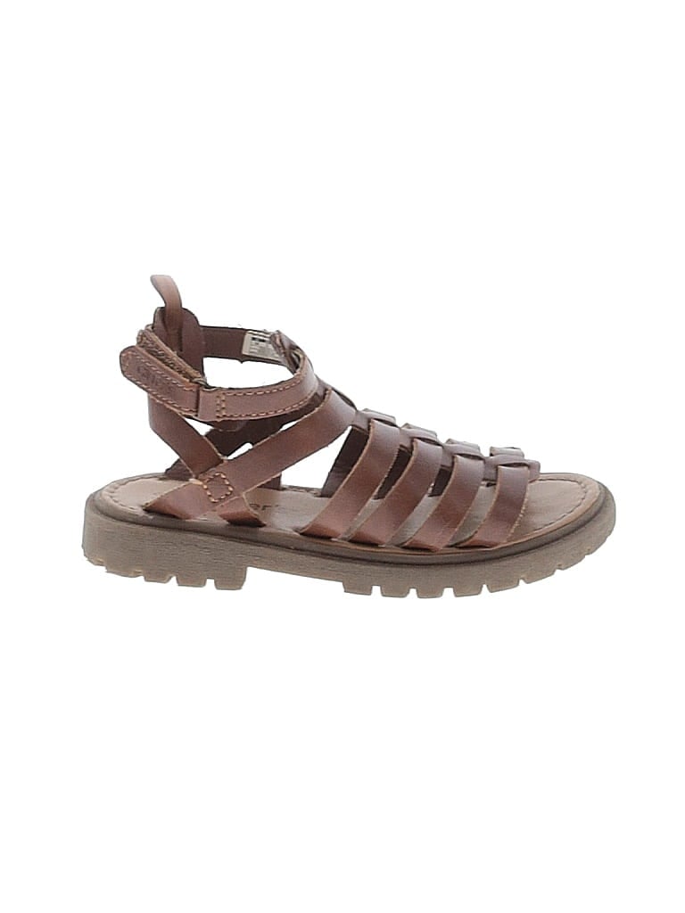 Pre-owned Carter's Kids' Sandals In Brown