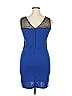Rhapsody Color Block Blue Cocktail Dress Size XL - photo 2