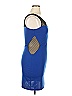 Rhapsody Color Block Blue Cocktail Dress Size XL - photo 4