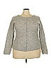 LA MAILLE SEZANE Paris Gray Cardigan Size 3X - photo 1