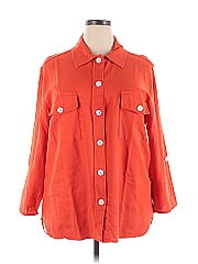 Jones New York 3/4 Sleeve Button Down Shirt