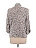 Alex Evenings 100% Polyester Tan Gray Jacket Size L - photo 2