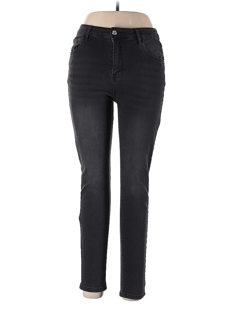 Pre-owned Shein Jeans In Black