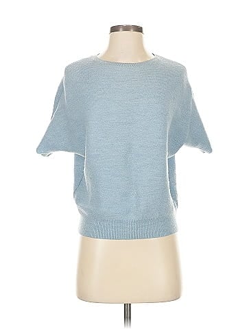 R | Label Wool Pullover Sweater (view 1)