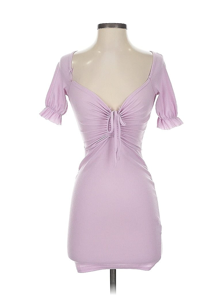 Pre-owned Nasty Gal Inc. Cocktail Dress In Purple