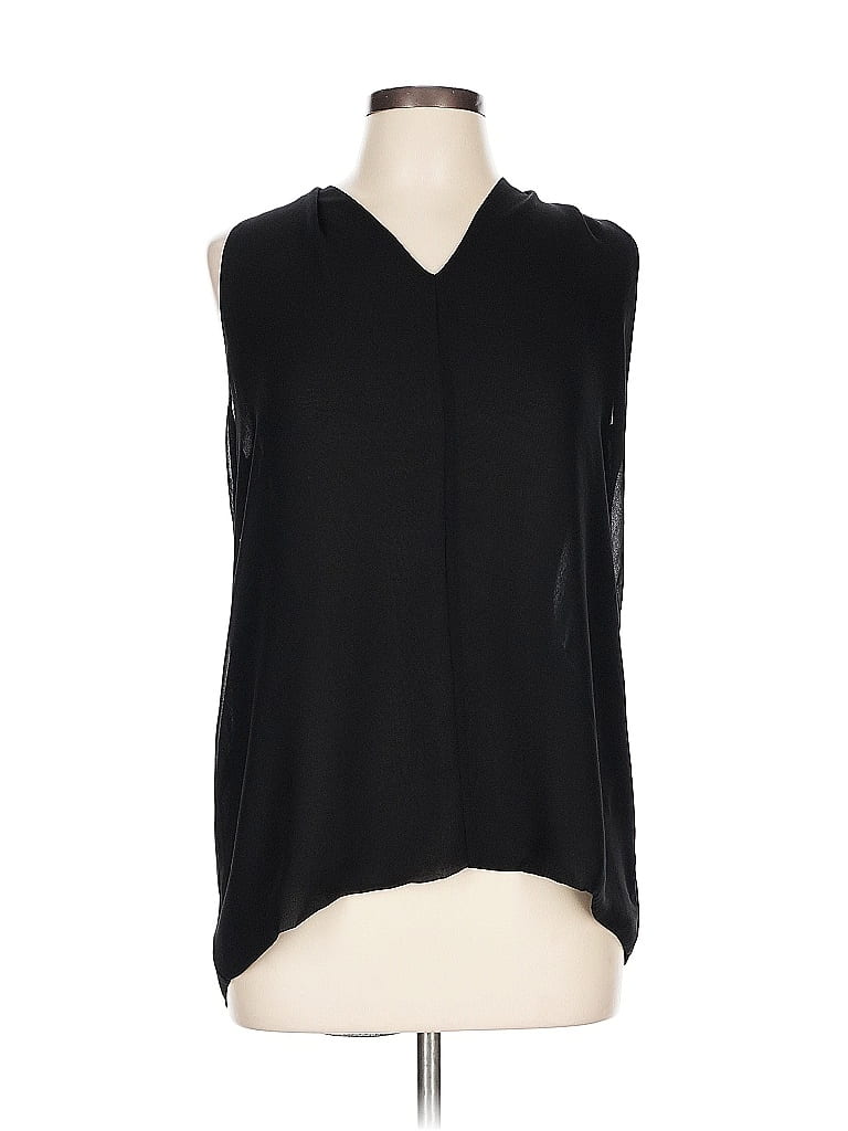Click to view more detailed imagery on our partner's website Pre-owned Carmen Marc Valvo Sleeveless Blouse In Black