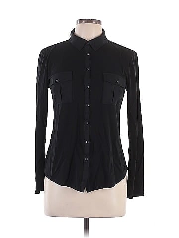 Ann Taylor Long Sleeve Button-Down Shirt (view 1)