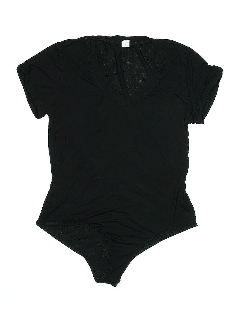 Pre-owned Unbranded Bodysuit In Black