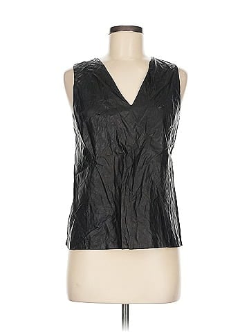 Vince. Sleeveless Silk Top (view 1)