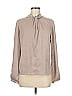 Keigan Tan Long Sleeve Blouse Size M - photo 1