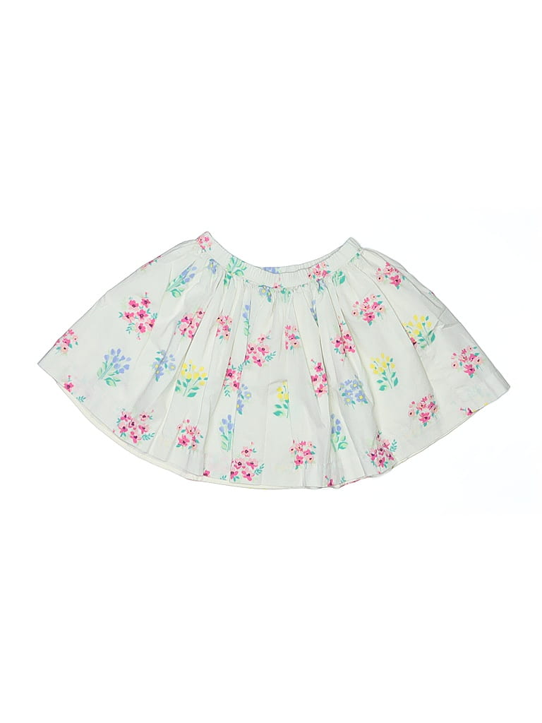 Pre-owned Gymboree Kids' Skirt In White
