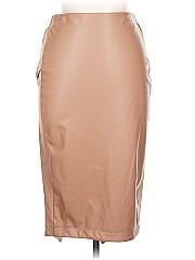 Gracia Faux Leather Skirt