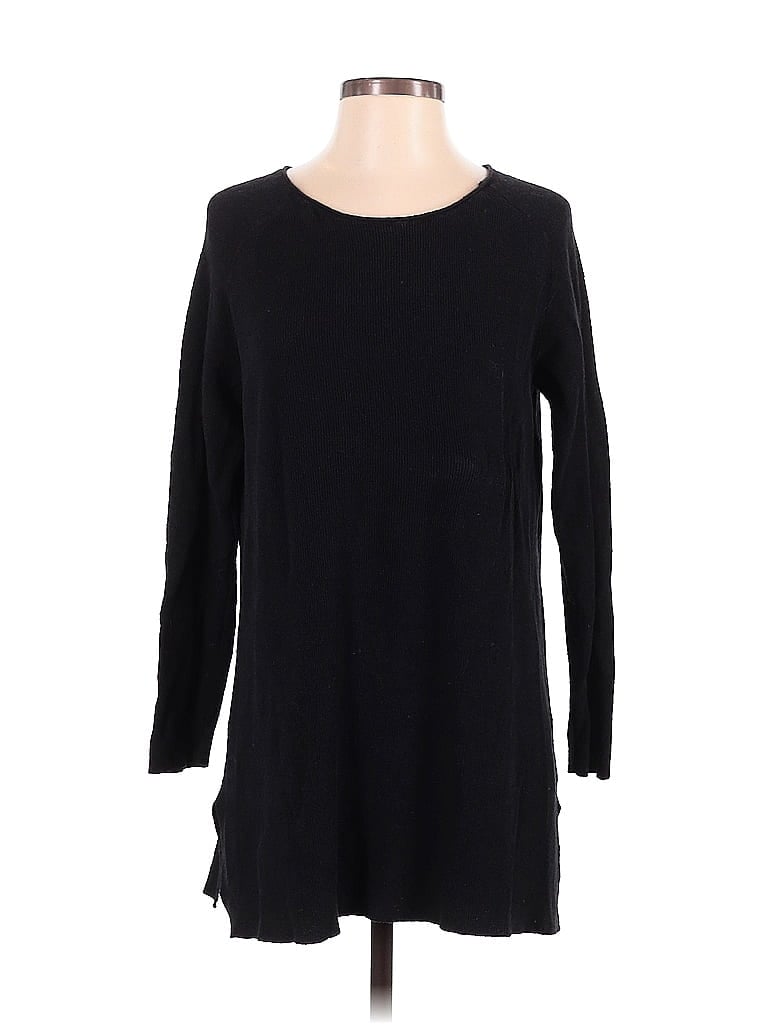 Pre-owned Eileen Fisher Pullover Sweater In Black