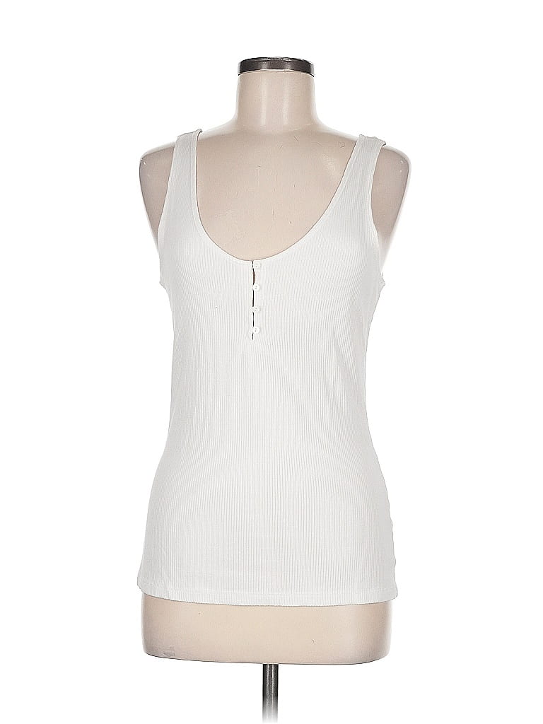Boston Proper Ivory Tank Top Size M - photo 1