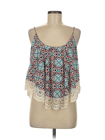 Peach Love Sleeveless Blouse (view 1)