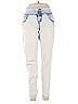 Hybrid Hearts Blue White Jeans Size 11 - photo 1