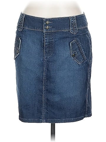 Level 99 Denim Skirt (view 1)